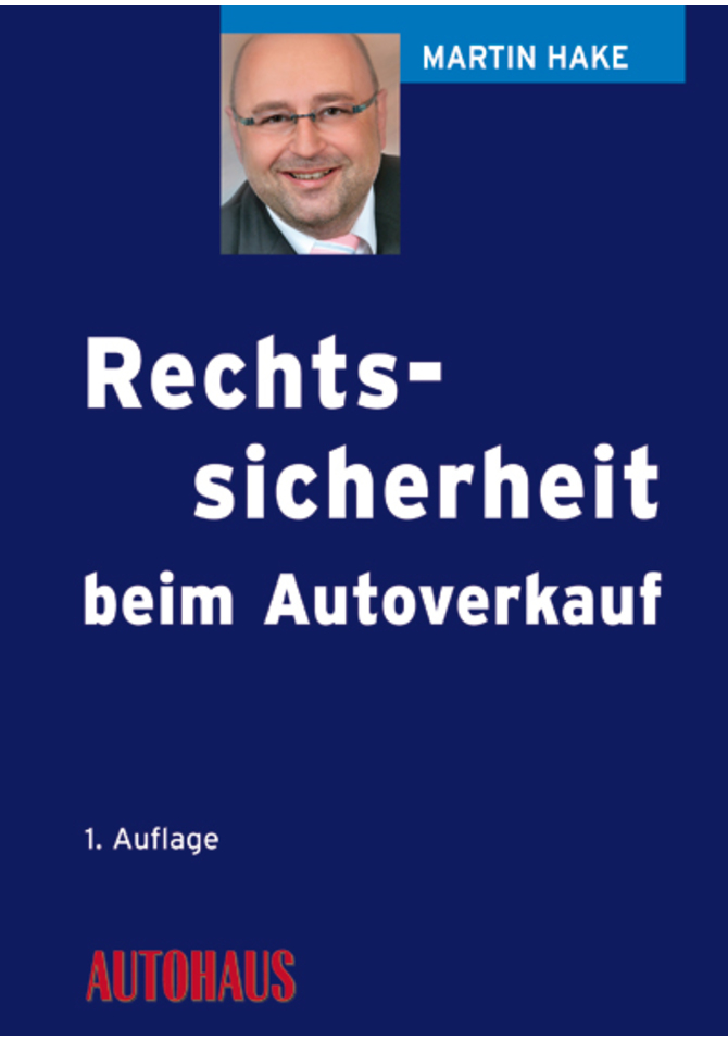 Rechtssicherheit beim Autoverkauf