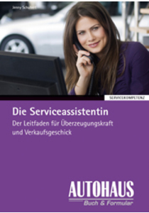 Die Serviceassistentin