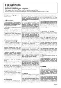 Werkstatt-Reparaturbedingungen als Block